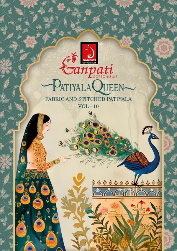 Ganpati Patiyala Queen Vol-10 – Dress Material